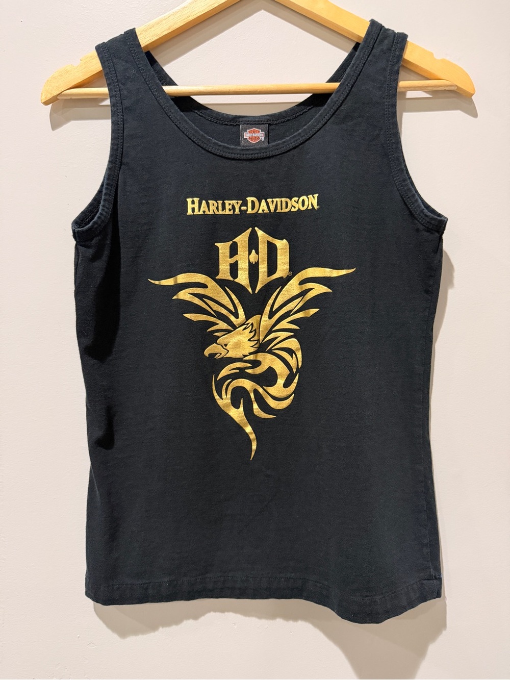 Harley-Davidson Tank Top Moto Grunge Biker Edgy Alt Streetwear Retro 90s Vintage